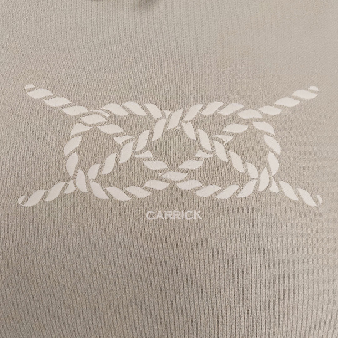 Sand | Sweatshirt | Carrick Knot | Ecru Embroidery