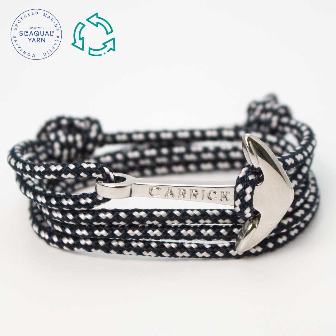 Mistral in Silver Anchor | Upcycled