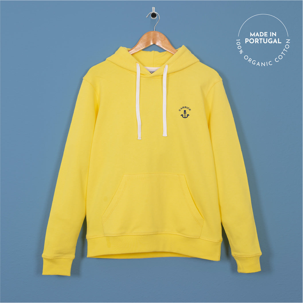 Delta | Hoodie | Unisex | Yellow with embroidery