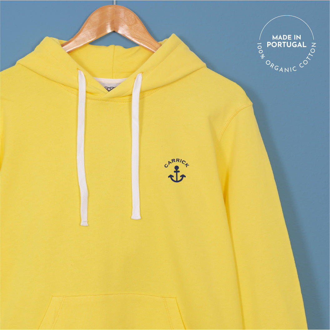 Delta | Hoodie | Unisex | Yellow with embroidery